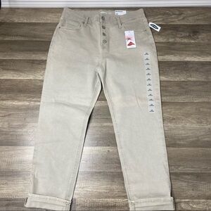 Old Navy Button Up Boyfriend Mid-Rise Jeans size 12